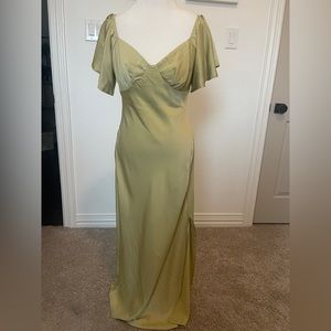 Matcha Green Midi Dress